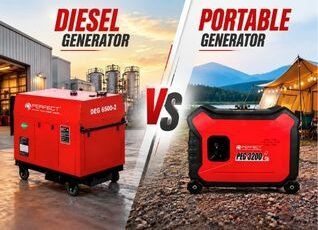 Diesel Generator vs Portable Generator_ How to Choose the Right Power Solution
